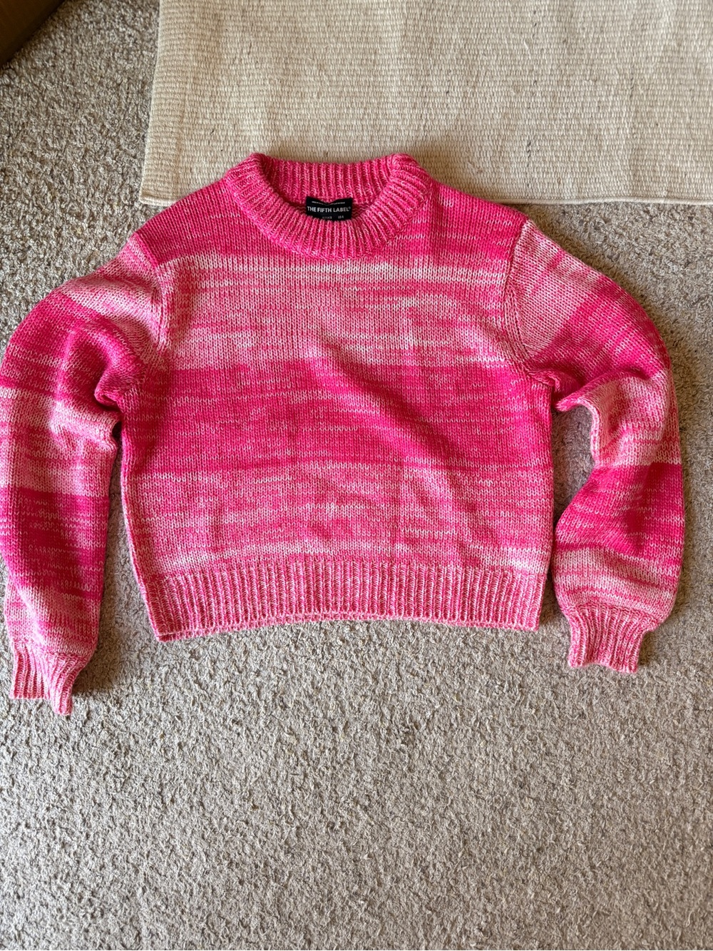 The Fifth Label Pink Blend Crewneck Sweater